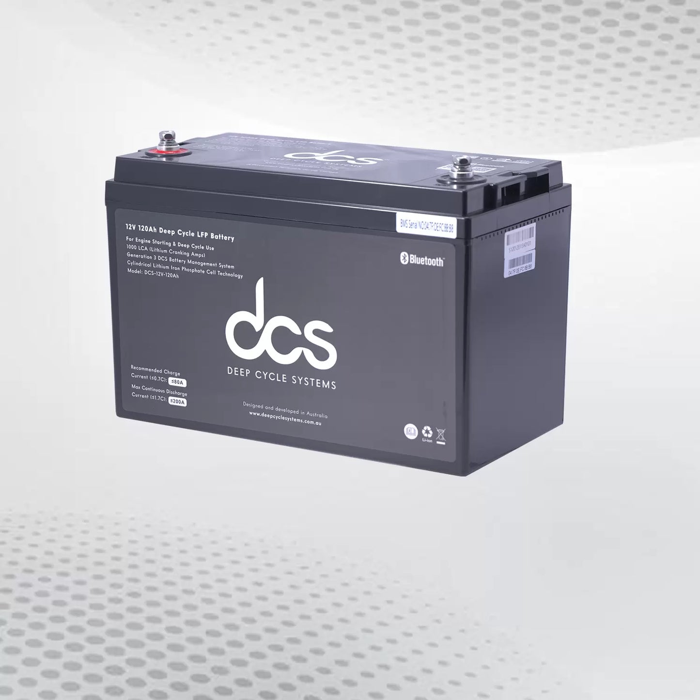 DCS 12V Engine Bay Safe Lithium Battery W/Bluetooth (AUX ONLY)