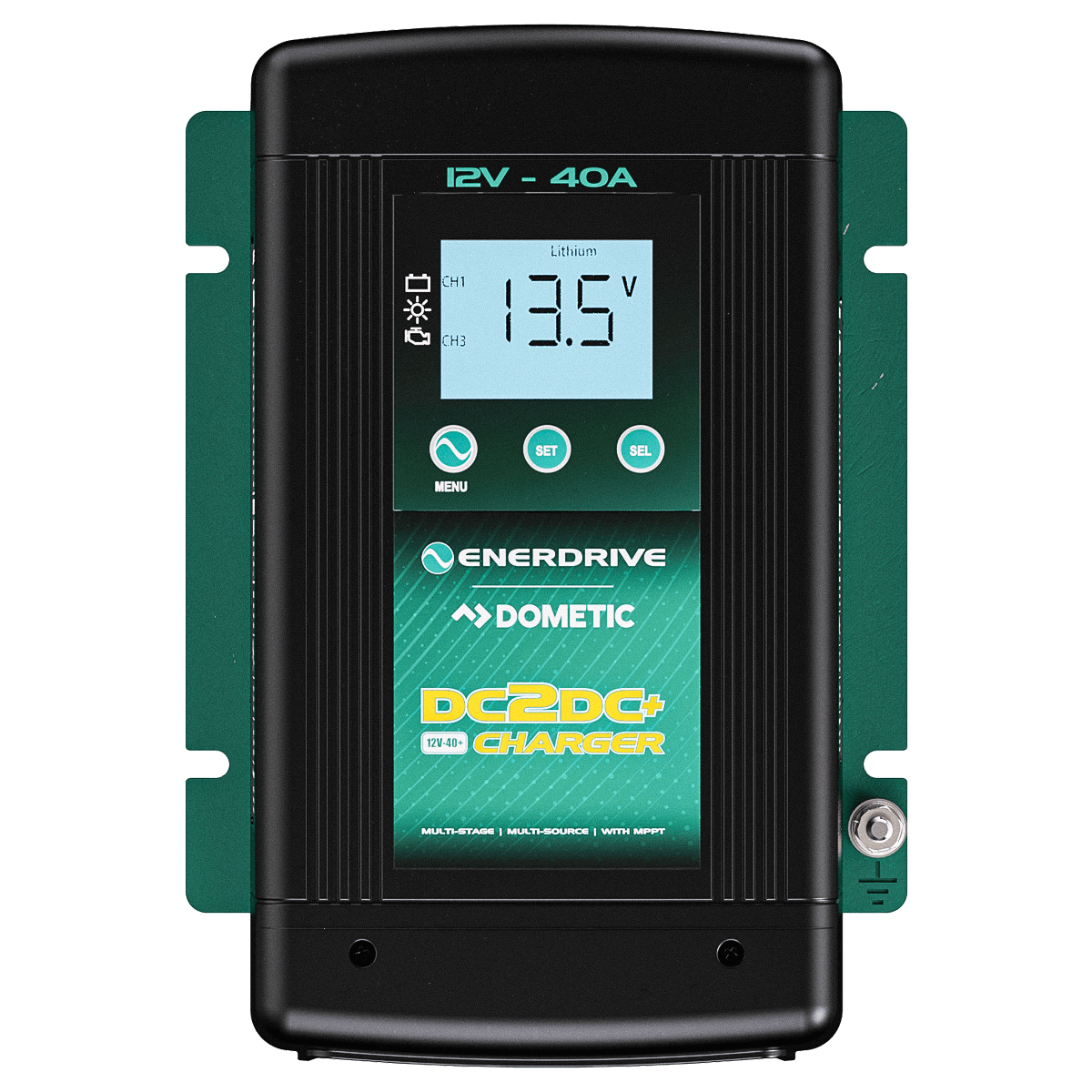 Enerdrive 12V 40A DC2DC+ Battery Charger & Solar Regulator
