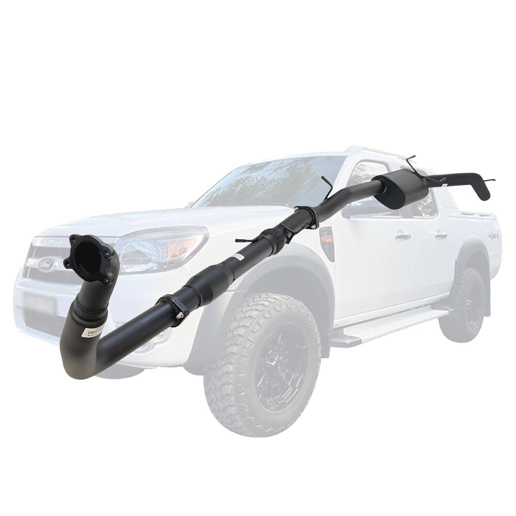 FORD RANGER PJ PK 2.5L & 3.0L AUTO 3" TURBO BACK EXHAUST WITH CAT & MUFFLER