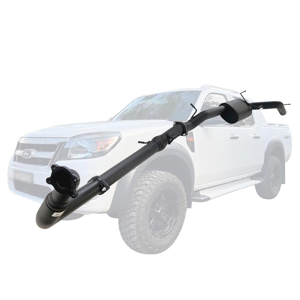 FORD RANGER PJ PK 2.5L & 3.0L AUTO 3" TURBO BACK EXHAUST WITH MUFFLER NO CAT