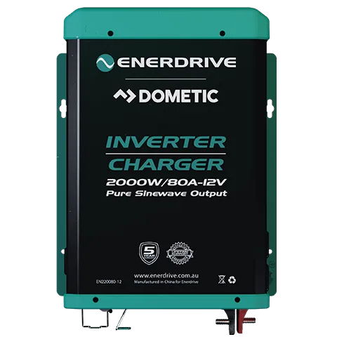 ENERDRIVE INVERTER/CHARGER 2000W/80A-12V