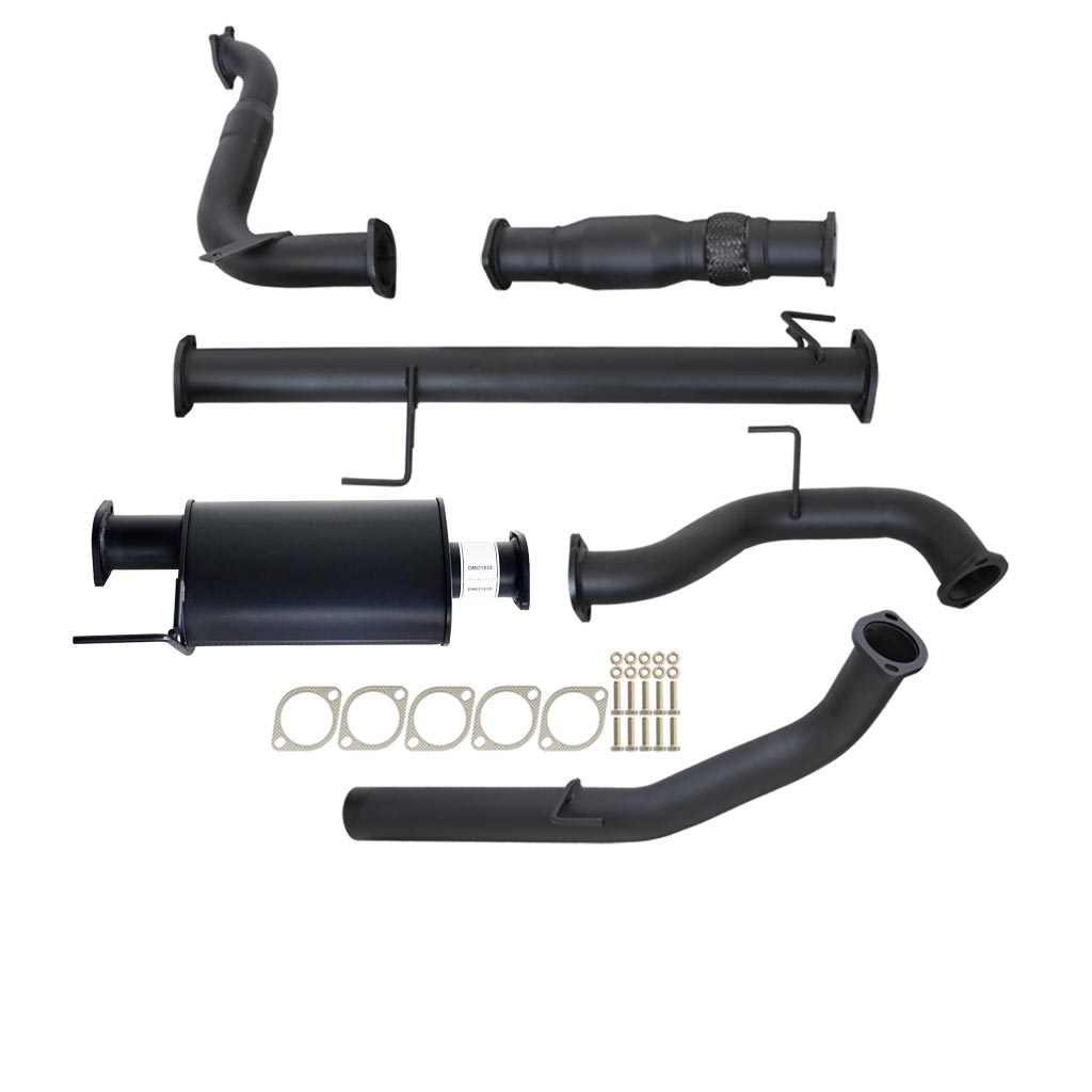 ISUZU MU-X 3.0L 4JJ1-TCX 2013 - 10/2016 3" TURBO BACK EXHAUST WITH MUFFLER & CAT
