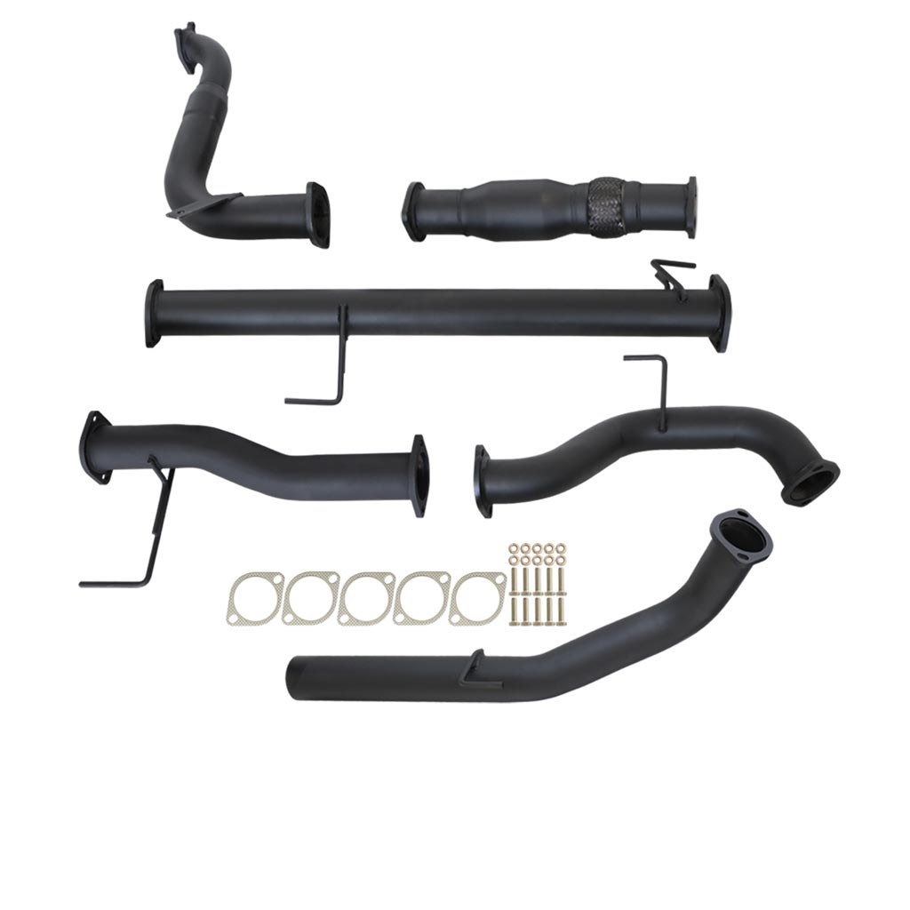 ISUZU MU-X 3.0L 4JJ1-TCX 2013 - 10/2016 3" TURBO BACK EXHAUST WITH CAT & NO MUFFLER