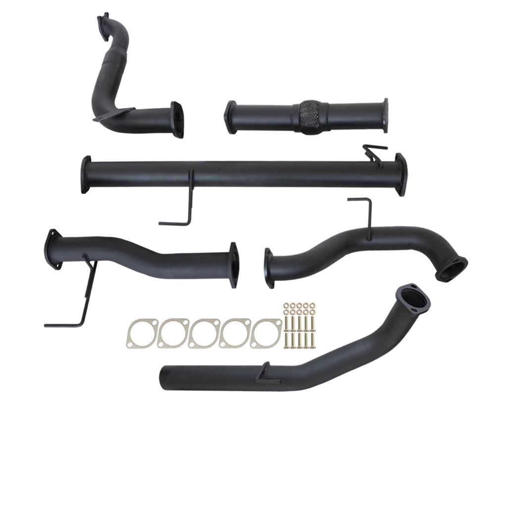 ISUZU MU-X 3.0L 4JJ1-TCX 2013 - 10/2016 3" TURBO BACK EXHAUST WITH PIPE ONLY