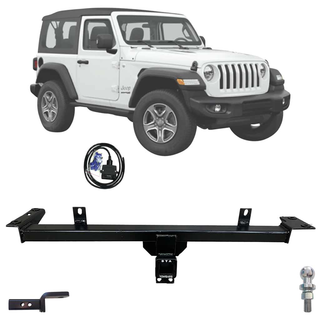 BTA Towbar Kit To Suit Jeep Wrangler 03/2007 - 04/2019 ***** Special Order Item *****