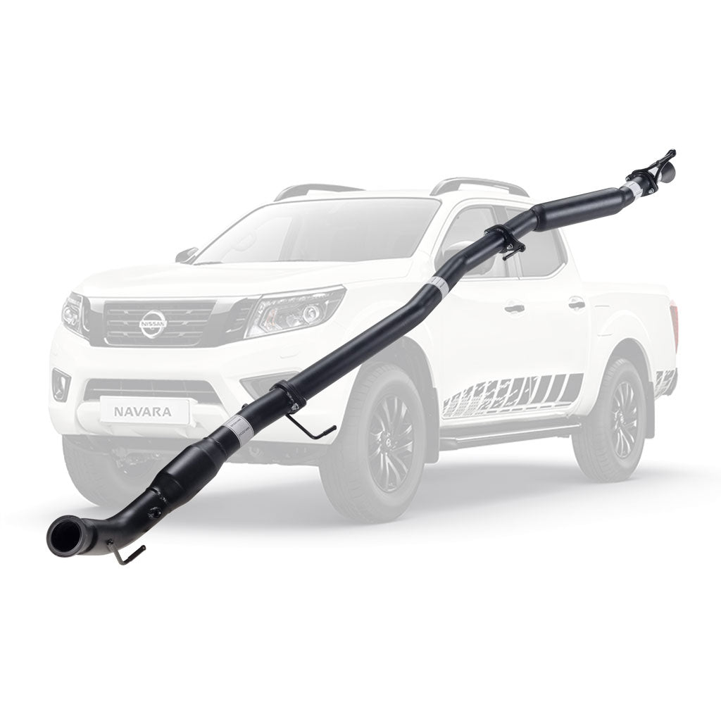 Nissan Navara D23 2.3L Ys23Ddtt 2015 > 3" Turbo Back DPF Delete Exhaust With Hotdog And Cat Diff Dumped