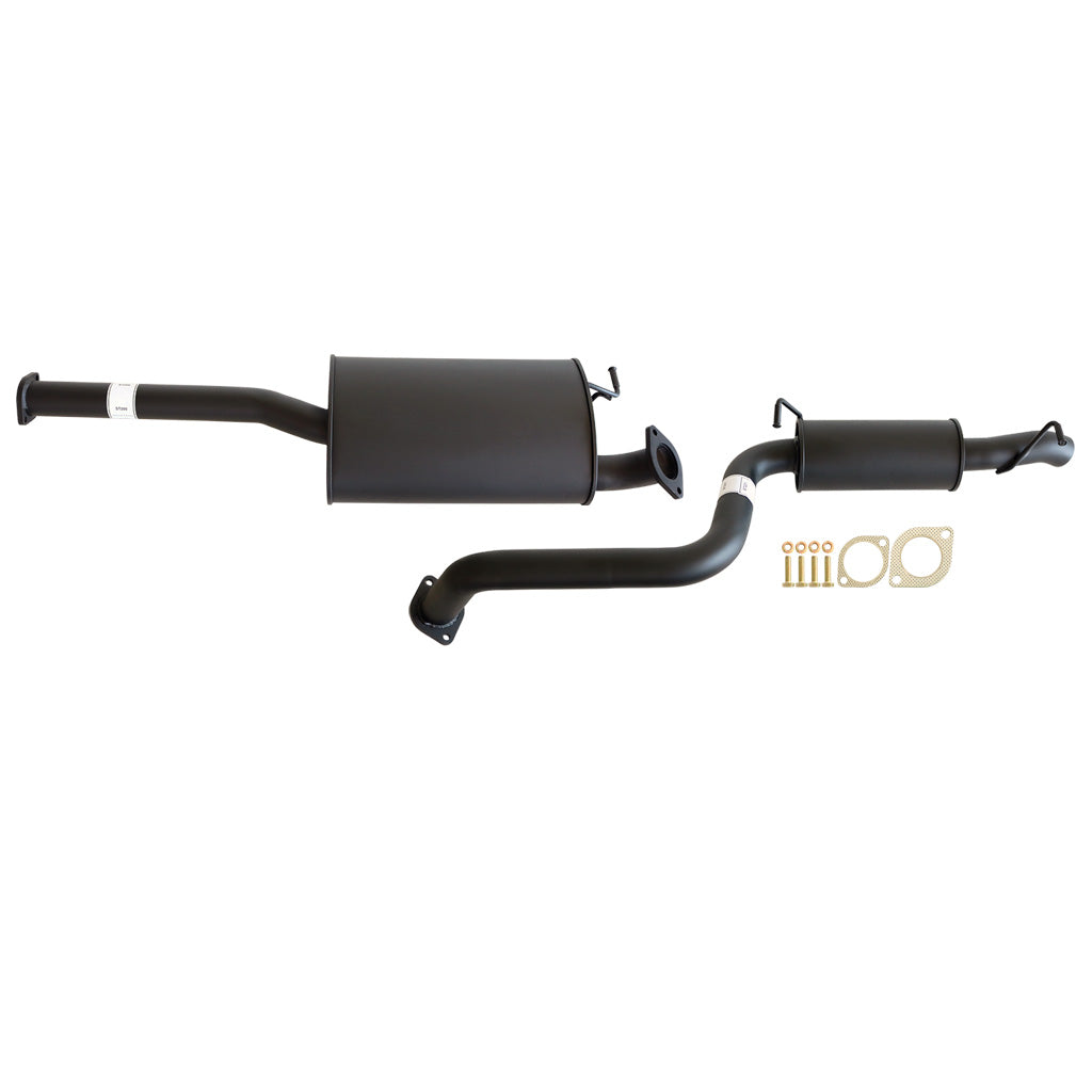 FORD TERRITORY SX-SY 6CYL 2 1/2" CATBACK KIT INC 2 X EVERFLO MUFFLERS