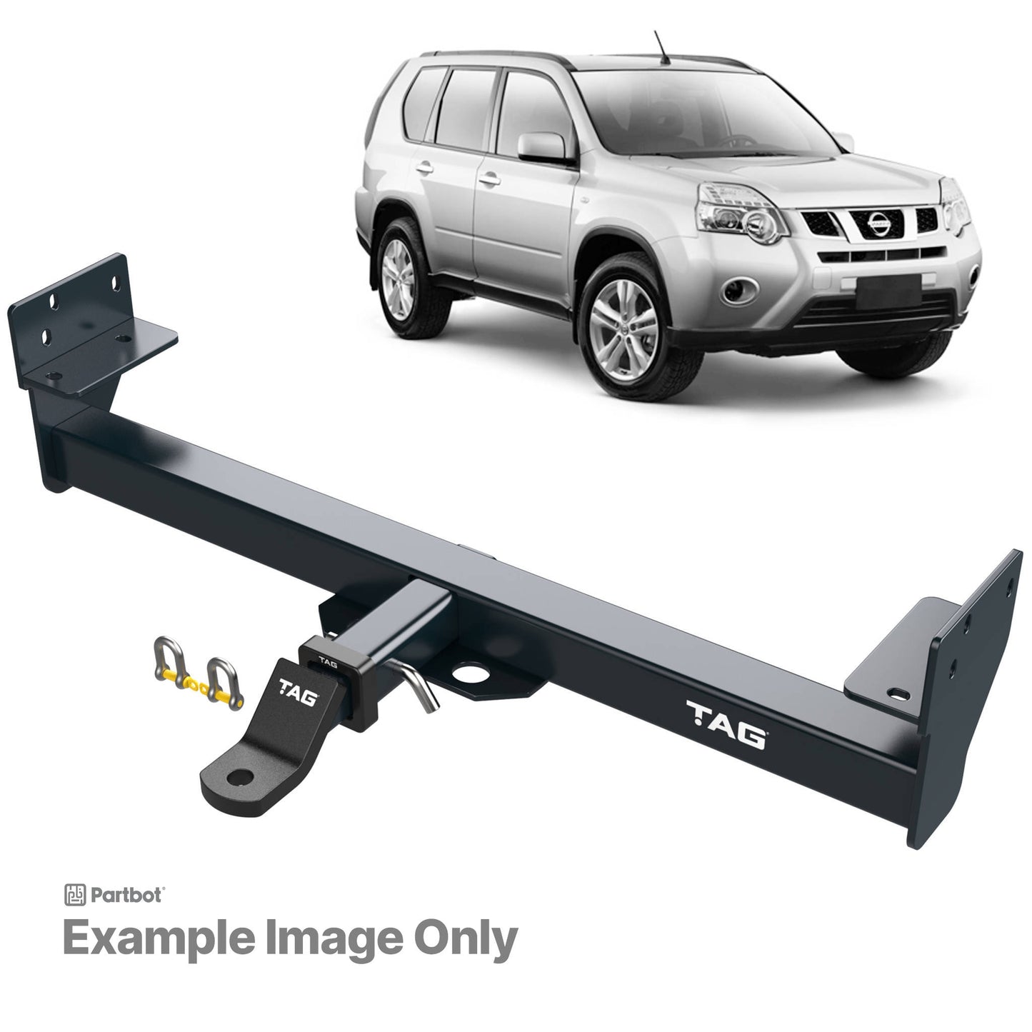 TAG Heavy Duty Towbar for Nissan X-TRAIL T30 (10/2001 - 09/2007)