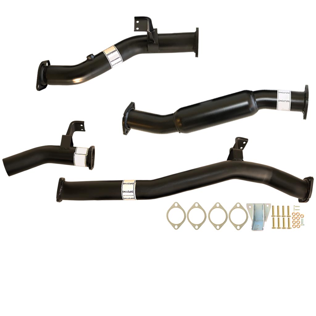 TOYOTA LANDCRUISER 76 SERIES VDJ76 WAGON 4.5L V8 9/2016 ON 3" #DPF# BACK EXHAUST WITH HOTDOG