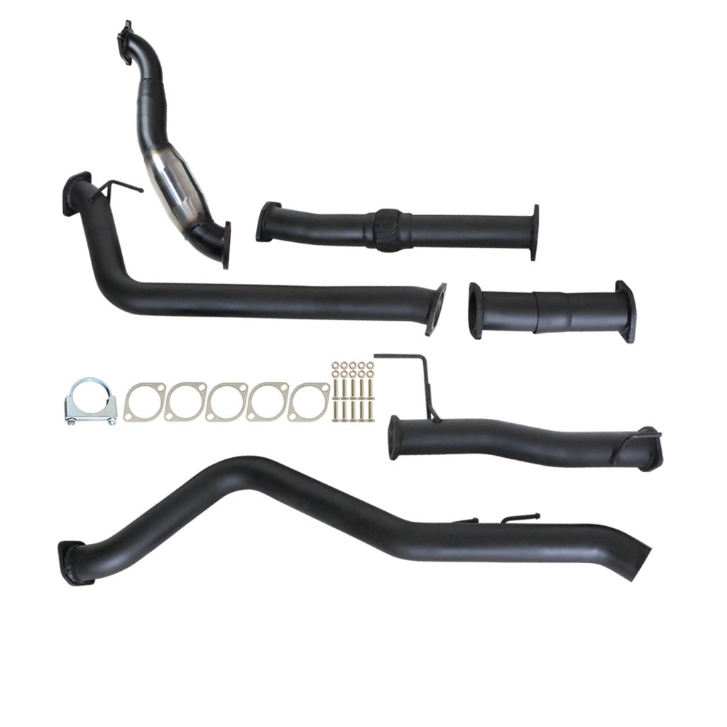 HOLDEN COLORADO RC 3.0L 4JJ1-TC 2008 - 2010 3" TURBO BACK EXHAUST CAT & NO MUFFLER