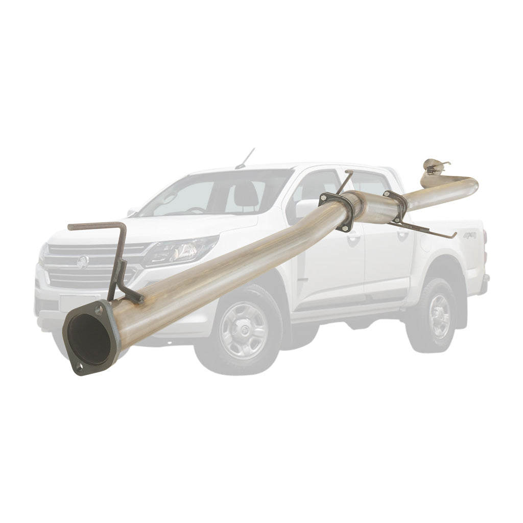 Holden Colorado Rg 2.8l Duramax 7/2016 On 3" Stainless Dpf Back Exhaust System Hotdog Only