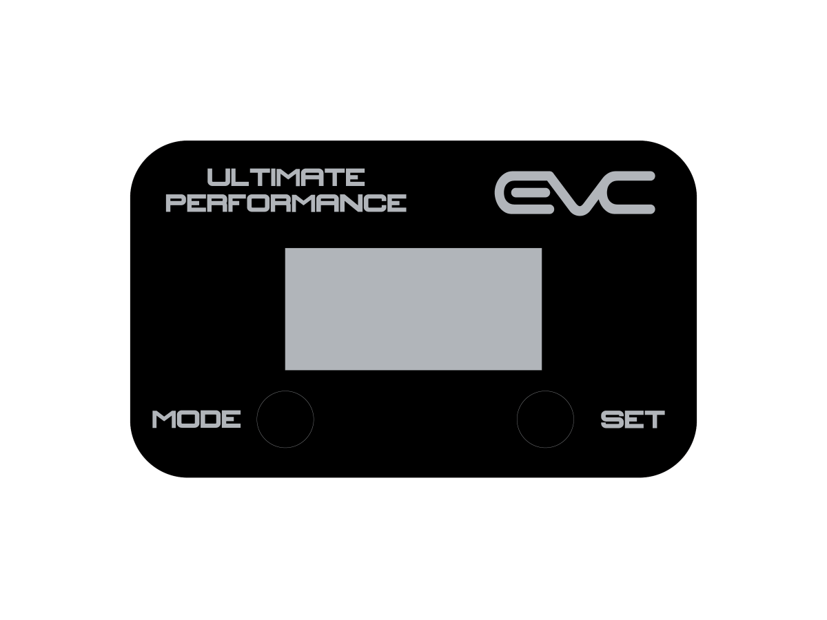 EVC Colour Face BLACK (STICKER)