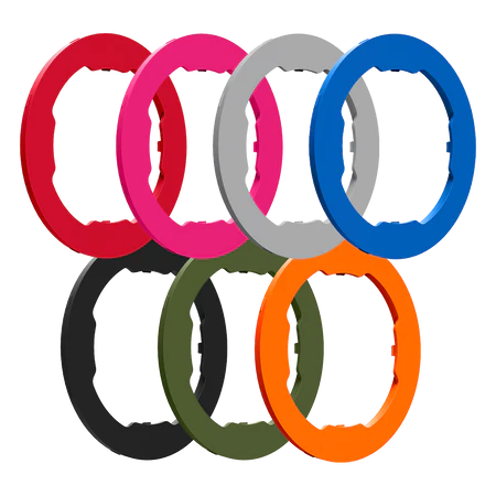 Quadlock MAG Case Coloured Rings