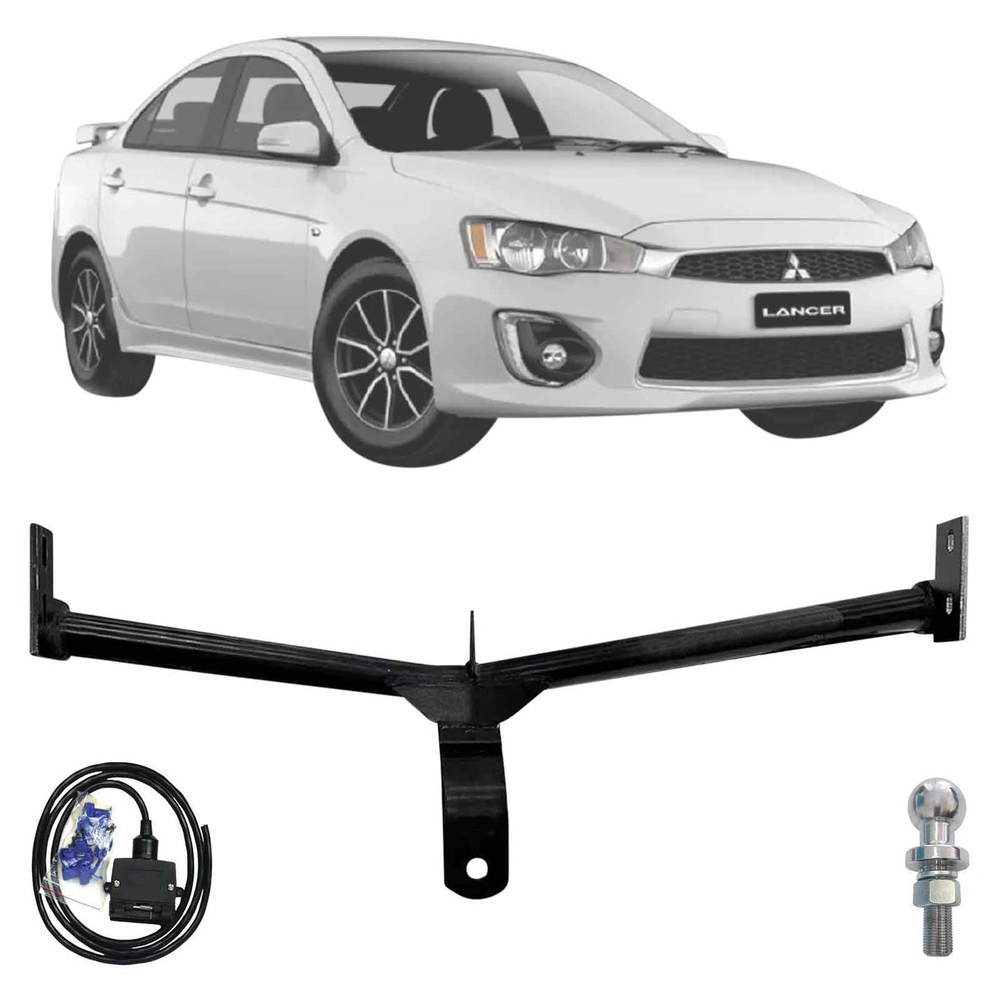 BTA Towbar Kit To Suit Mitsubishi Lancer CE 09/1992 - 07/2002 ***** Special Order Item *****