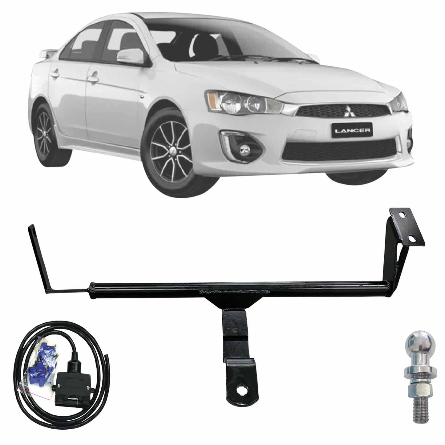 BTA Towbar Kit To Suit Mitsubishi Lancer Sportsback 10/2007 - 10/2011 ***** Special Order Item *****