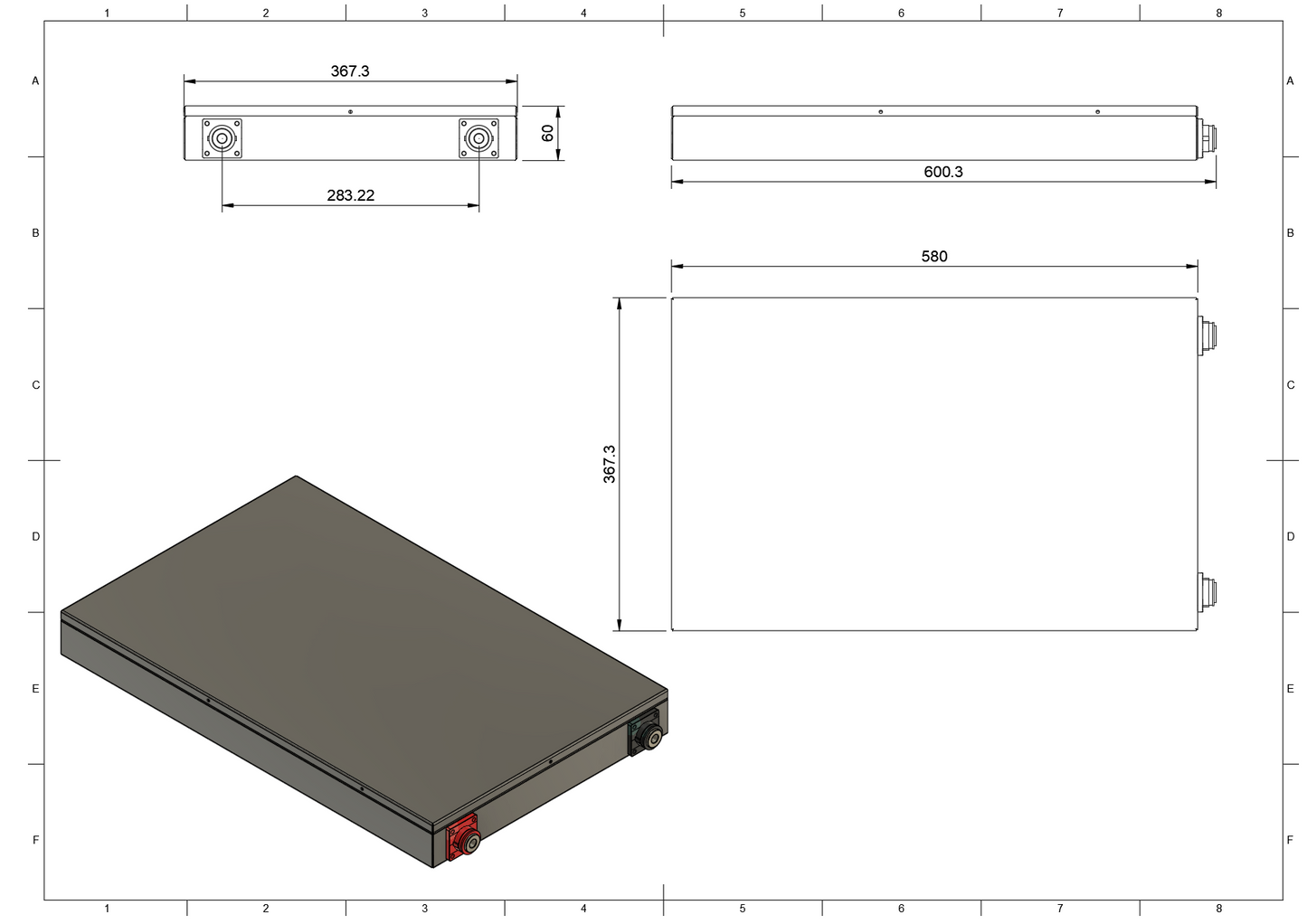 Custom Lithium 200AH Ultra Slim Lithium Battery 12V