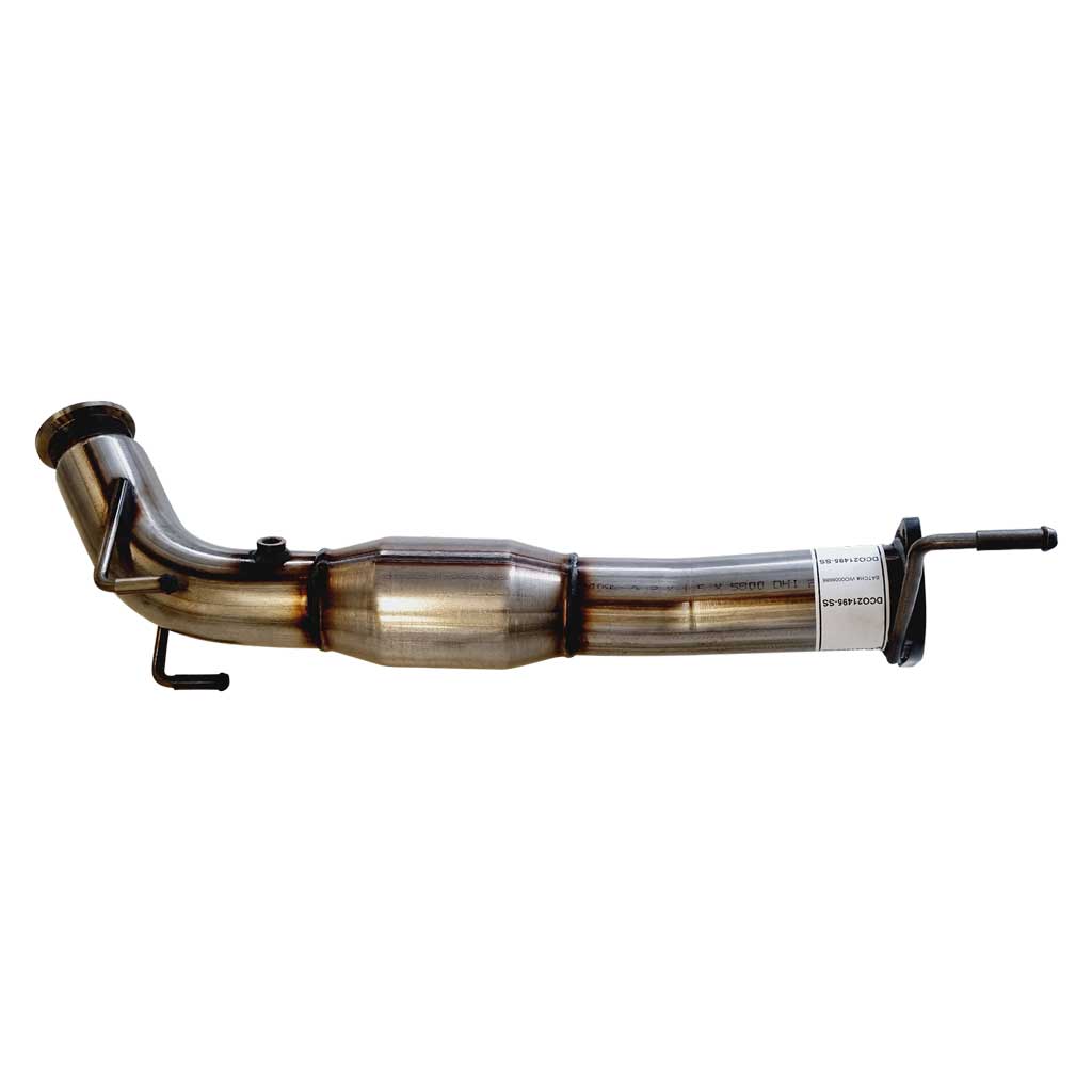 Nissan Navara D23 NP300 3" Stainless Steel DPF Delete Pipe with Cat and fitting kit
