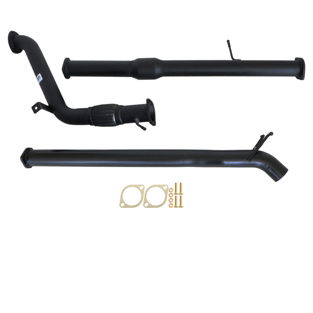 FORD RANGER PX 3.2L 2011 - OCT 2016 3" TURBO BACK EXHAUST WITH CAT & DIFF DUMP TAILPIPE