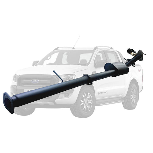 FORD RANGER PX 2.2L 10/2016 ON 3" # DPF # BACK EXHAUST MUFFLER ONLY SIDE EXIT TAILPIPE