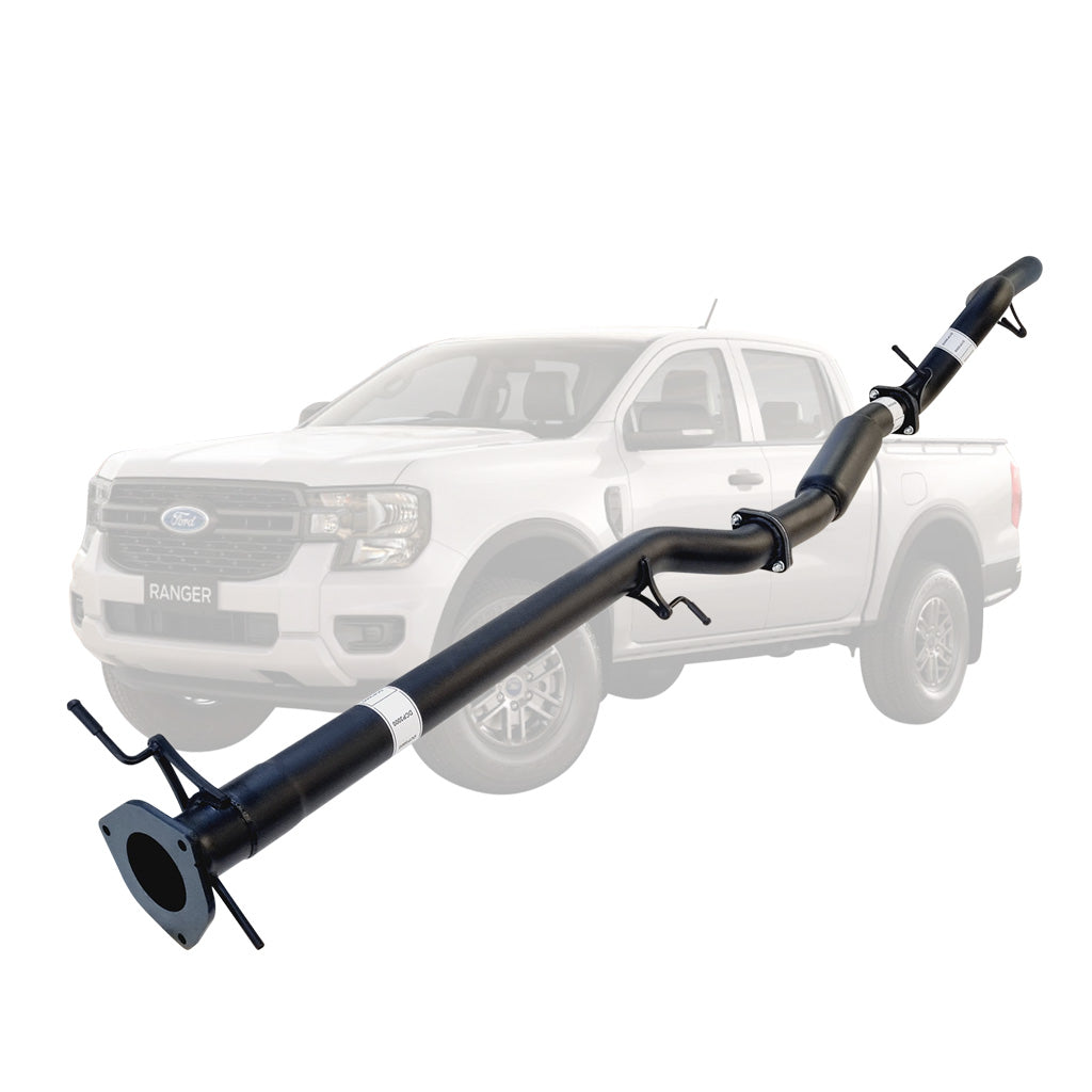 FORD RANGER NEXT GEN 3L V6 TD 2022 ON 3" # DPF # BACK EXHAUST WITH HOTDOG ONLY