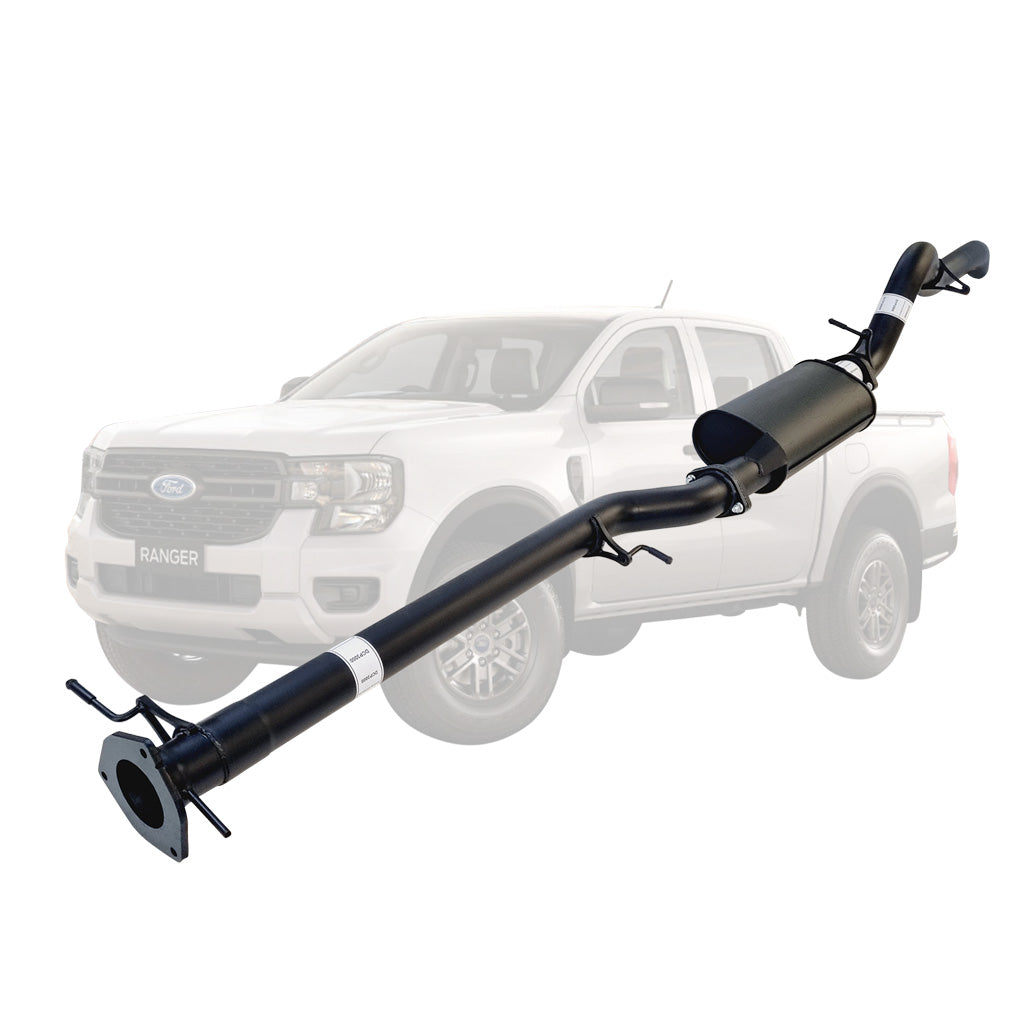 FORD RANGER NEXT GEN 3L V6 TD 2022 ON 3" # DPF # BACK EXHAUST WITH MUFFLER ONLY