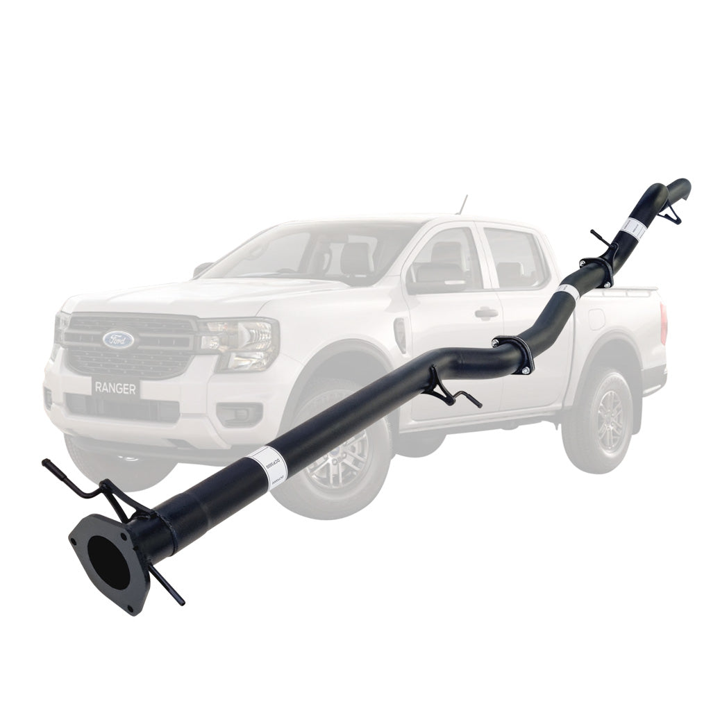 FORD RANGER NEXT GEN 3L V6 TD 2022 ON 3" # DPF # BACK EXHAUST WITH PIPE  ONLY