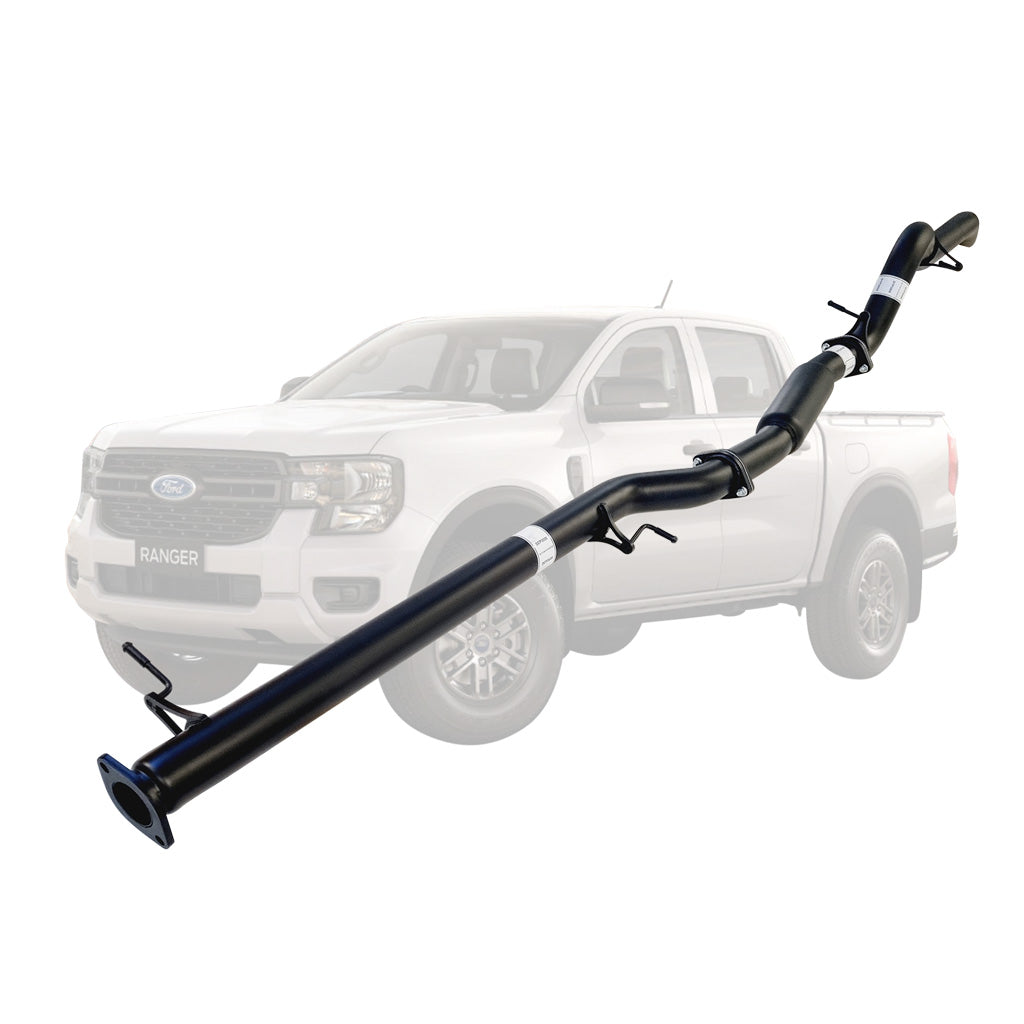 FORD RANGER NEXT GEN 4CYL 2L BI-TURBO 2022 > 3" # DPF # BACK EXHAUST WITH HOTDOG ONLY