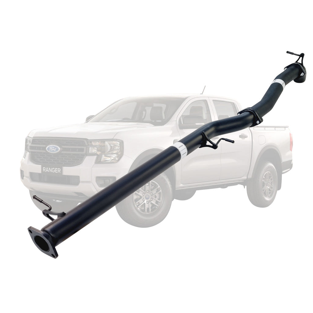 FORD RANGER NEXT GEN 4CYL 2L BI-TURBO 2022 > 3" # DPF # BACK EXHAUST WITH PIPE ONLY DIFF DUMP EXIT