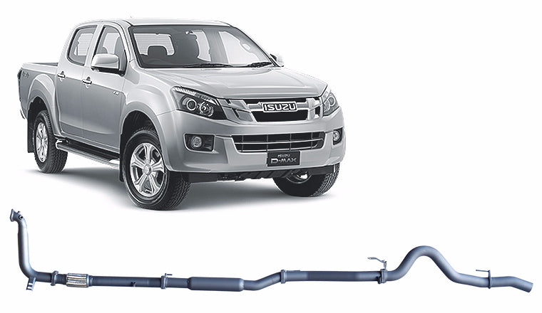 Redback Extreme Duty Exhaust for Isuzu D-MAX (06/2012 - 10/2016)