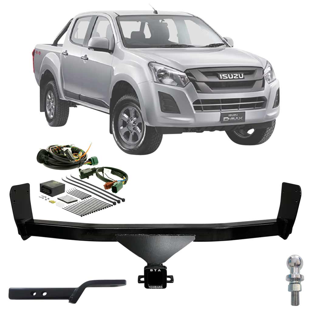 BTA Towbar Kit To Suit Isuzu D-Max - Pro Series 06/2012 06/2020 Wiring Harness UNT13MF ***** Special Order Item *****