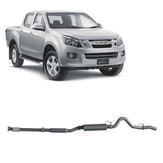 Redback Extreme Duty Exhaust for Isuzu D-MAX (02/2017 - 10/2020)