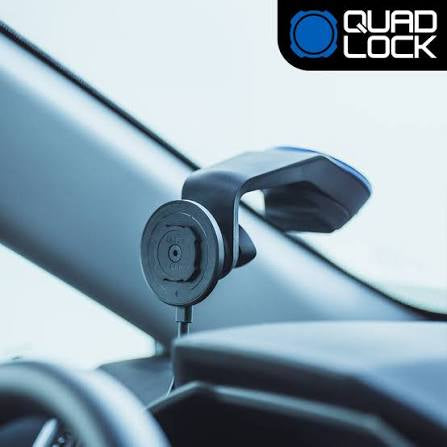 Quadlock Suction Car Mount & Wireless Charging Head Kit (Previous Model)