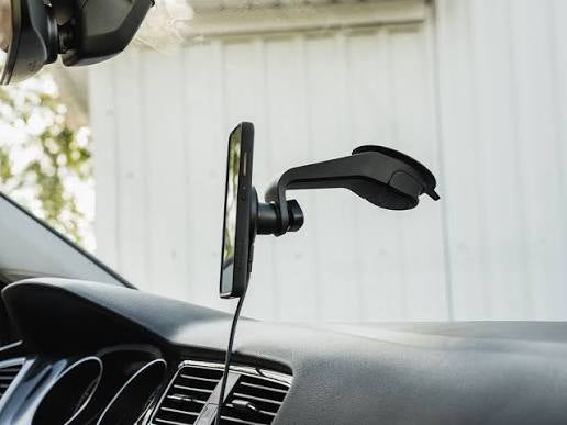 Quadlock Suction Car Mount & Wireless Charging Head (New Model)