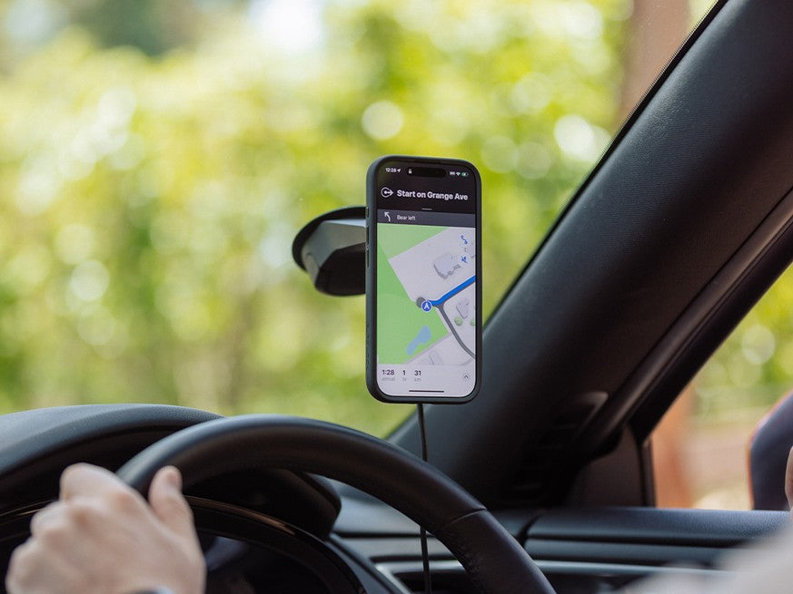 Quadlock Suction Car Mount & Wireless Charging Head (New Model)
