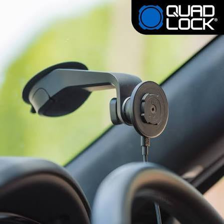 Quadlock Suction Car Mount & Wireless Charging Head (New Model)
