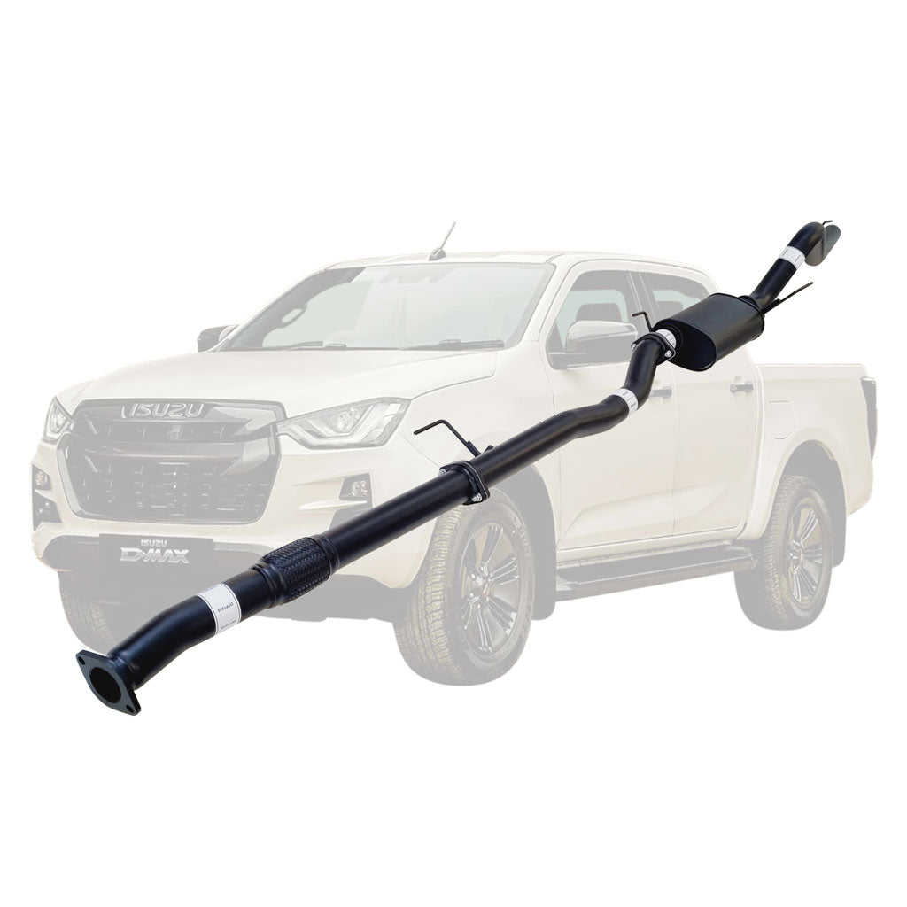 ISUZU D-MAX 3.0L 4JJ3-TCX 2020 Onwards 3" # DPF # BACK EXHAUST WITH MUFFLER