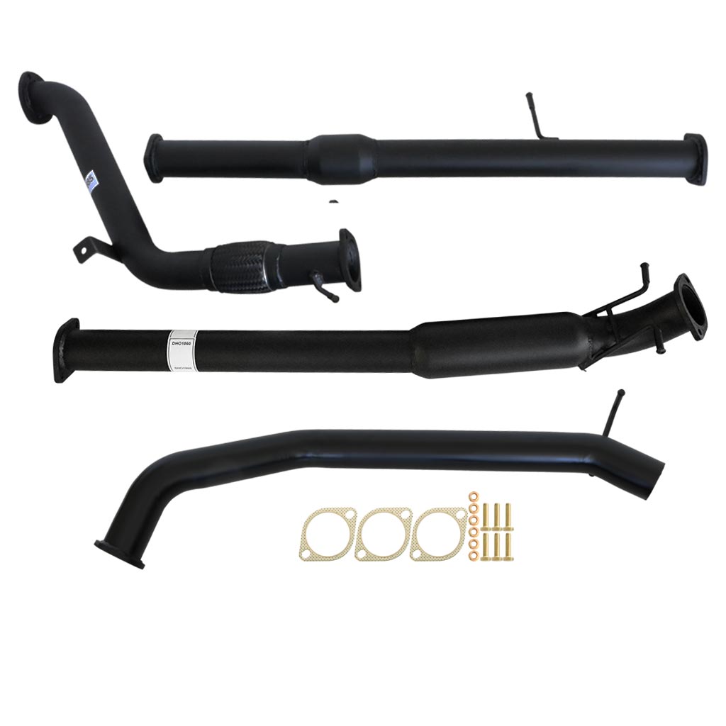 MAZDA BT-50 UP, UR 3.2L 2011 - 9/2016 3" TURBO BACK EXHAUST WITH HOTDOG AND CAT
