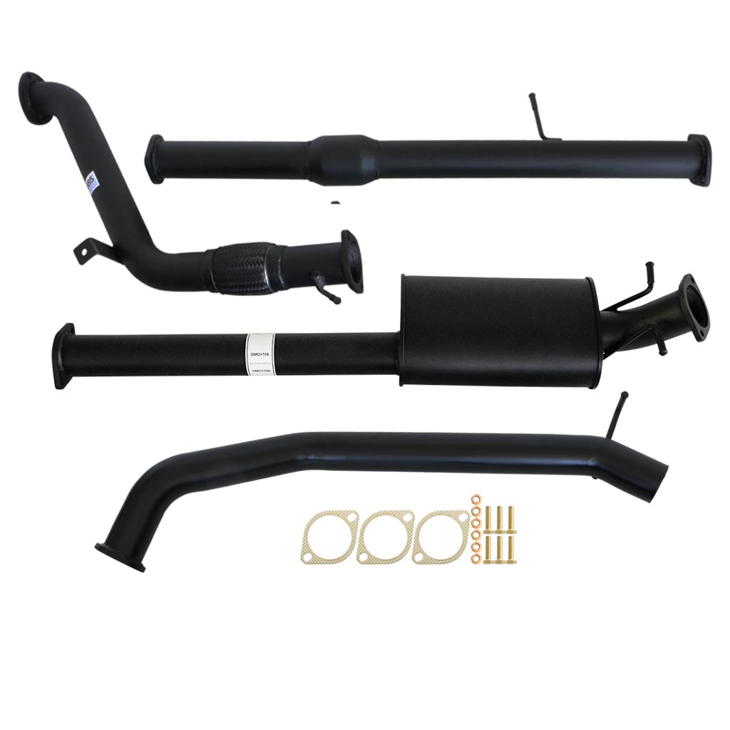 MAZDA BT-50 UP, UR 3.2L 2011 - 9/2016 3" TURBO BACK EXHAUST WITH MUFFLER AND CAT