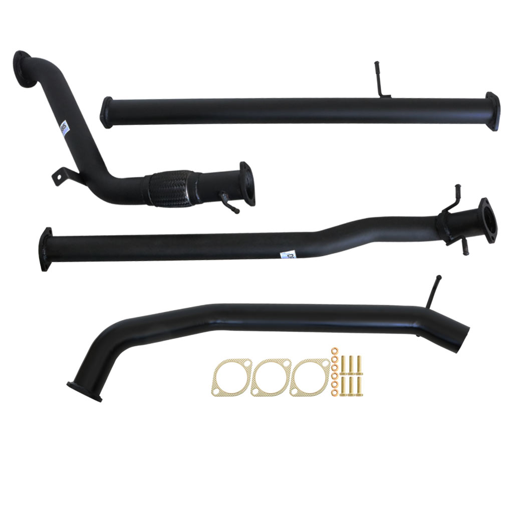 MAZDA BT-50 UP, UR 3.2L 2011 - 9/2016 3" TURBO BACK EXHAUST WITH PIPE ONLY