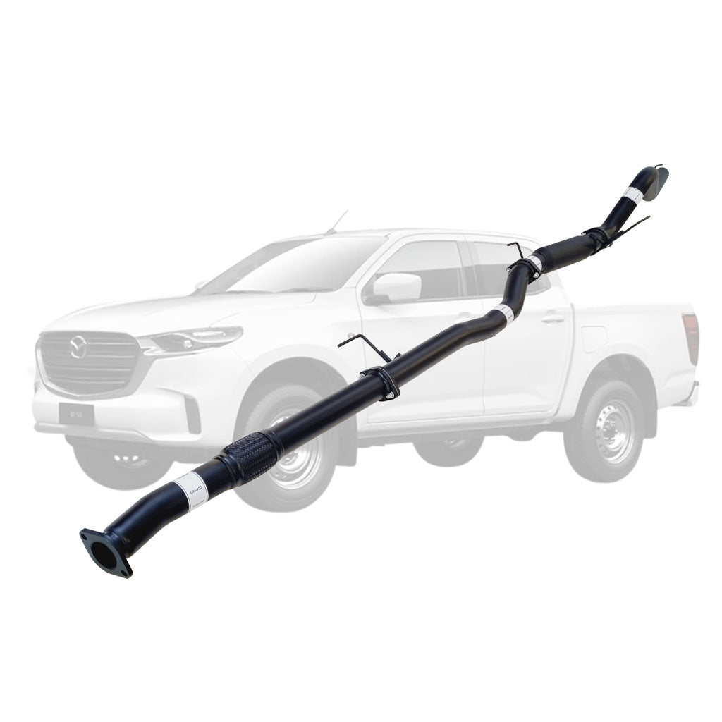 MAZDA BT-50 TF 3.0L 4JJ3-TCX 2021 ON 3" # DPF # BACK EXHAUST WITH HOTDOG