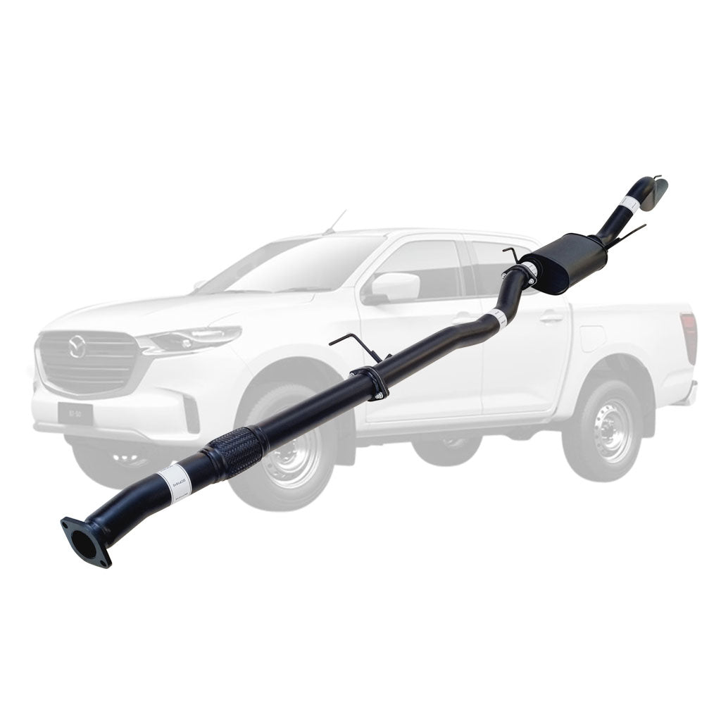 MAZDA BT50 3.0L 4JJ3-TCX 2021 Onwards 3" # DPF # BACK EXHAUST WITH MUFFLER