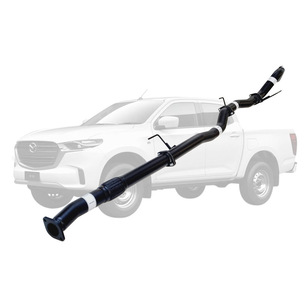 MAZDA BT-50 TF 3.0L 4JJ3-TCX 2021 ON 3" # DPF # BACK EXHAUST WITH PIPE ONLY