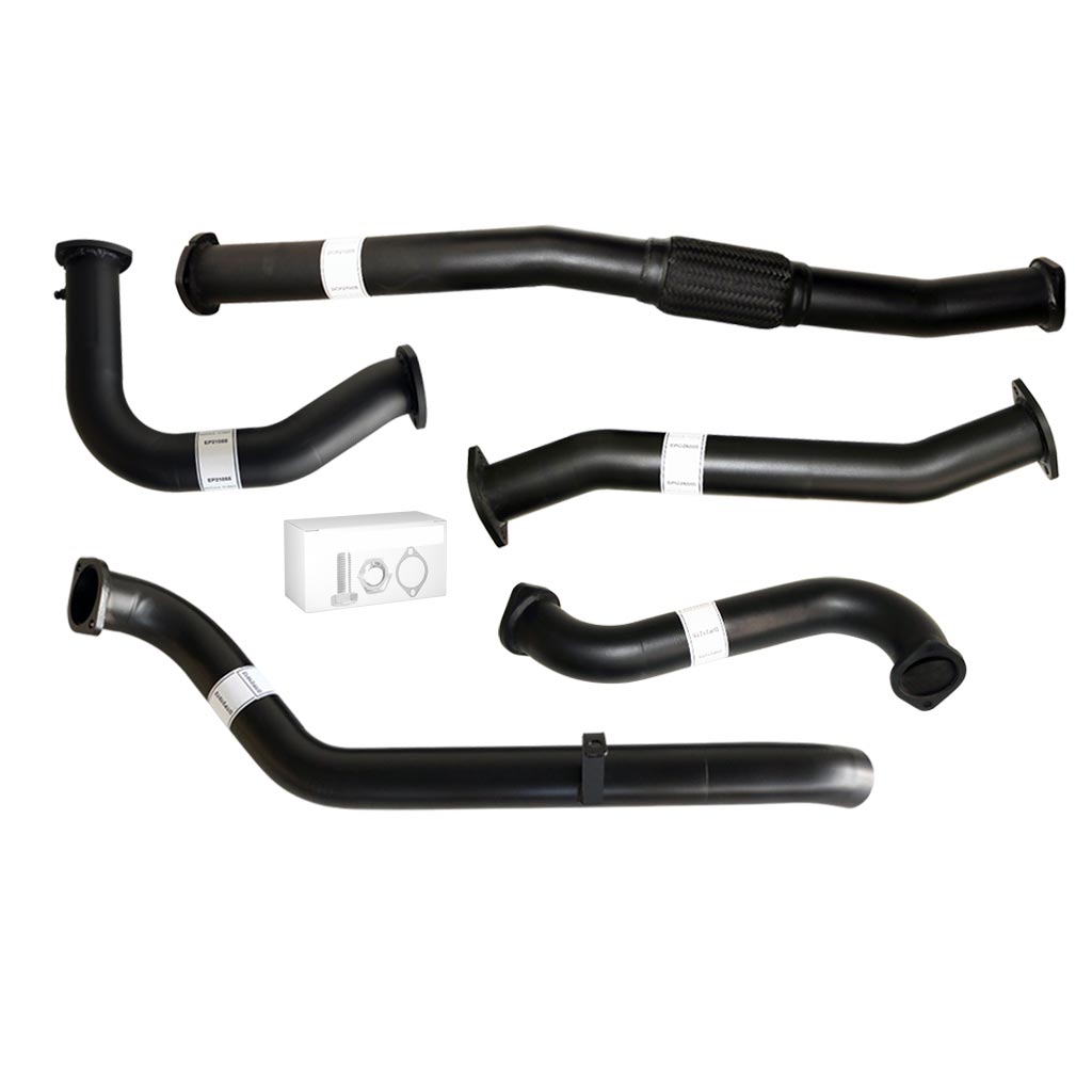 NISSAN PATROL GU 4.2L TD42-T 96-2006 UTE COIL & LEAF SPRING 3" BACK EXHAUST WITH PIPE ONLY (NO DUMP PIPE inc) use PDP for Dump Pipe