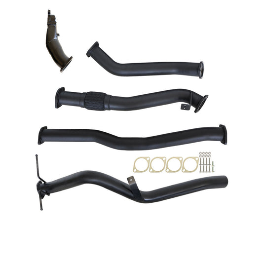 NISSAN NAVARA D22 2.5L YD25 4WD 07 - 15 3" TURBO BACK EXHAUST SYSTEM WITH PIPE ONLY