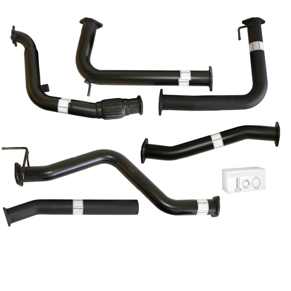 NISSAN NAVARA D40 MANUAL 2.5L YD25D 07 - 16 3"TURBO BACK EXHAUST WITH PIPE ONLY