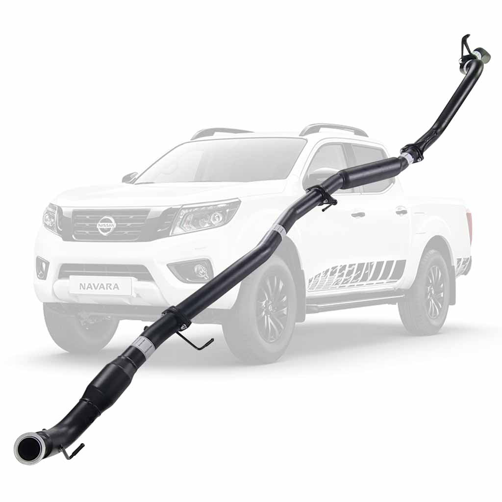 Nissan Navara D23 2.3L Ys23Ddtt 2015 > 3" Turbo Back Dpf Delete Exhaust With Hotdog And Cat
