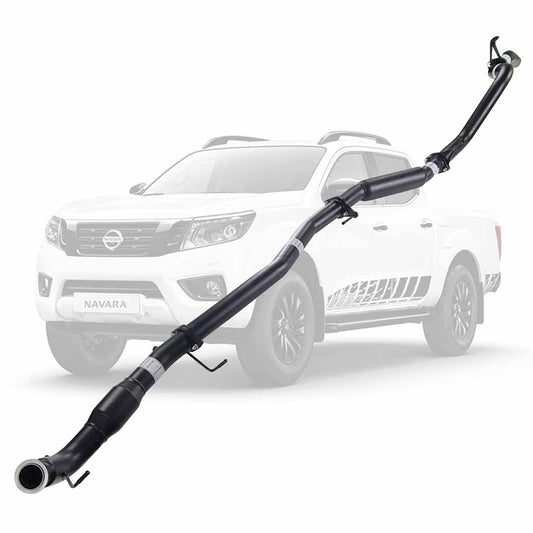Nissan Navara D23 2.3L Ys23Ddtt 2015 > 3" Turbo Back Dpf Delete Exhaust With Hotdog And Cat