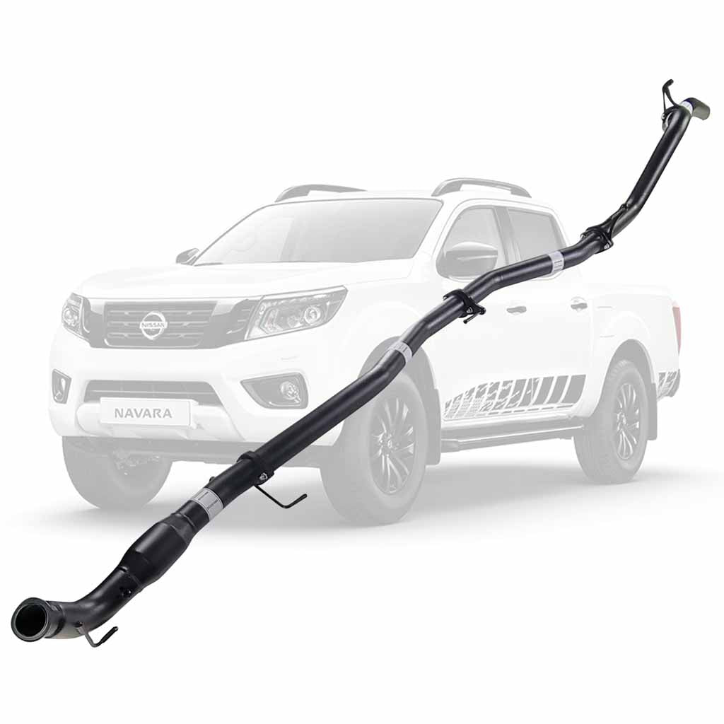 Nissan Navara D23 2.3L YS23DDTT 2015 > 3" Turbo Back DPF Delete Exhaust With Cat And No Muffler