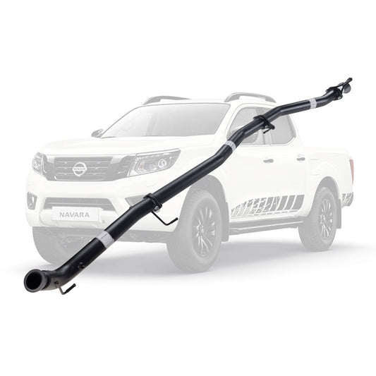 Nissan Navara D23 2.3L YS23DDTT 2015 > 3" Turbo Back DPF Delete Exhaust With Pipe Diff Dumped