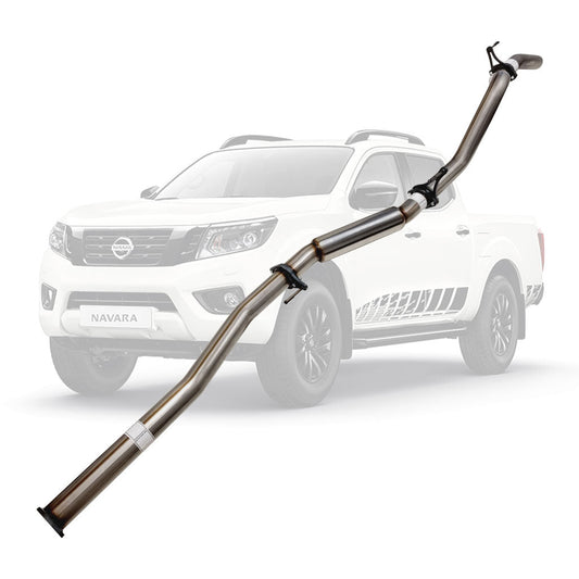 NISSAN NAVARA D23 2.3L YS23DDTT 2015 ON 3" Stainless Steel #DPF# BACK EXHAUST WITH HOTDOG ONLY